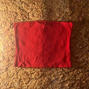 Reformation Red Crop Top